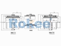 RODA Curved-tooth Gear Couplings,RODA Drum Gear Coupling